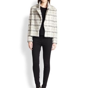 NWT J Brand Women's Esther Shag-Textured Jacket